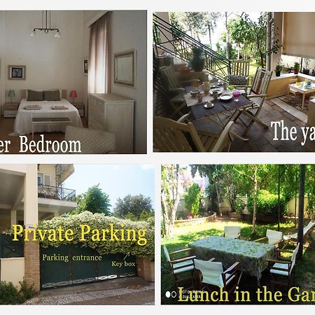 Independent Entrance Apt - 130M2 - Garden - Private Parking Apartman Athén Kültér fotó