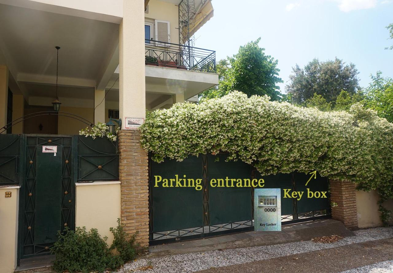 Independent Entrance Apt - 130M2 - Garden - Private Parking Apartman Athén Kültér fotó